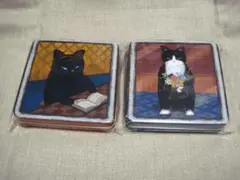 猫缶 2個セット カルディ 小物入れ 中身なし 缶ケースのみ