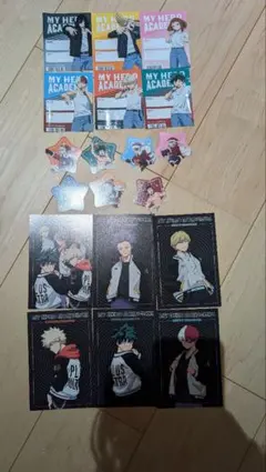 【僕のヒーローアカデミア】ステッカー・ポストカードセット【非売品】