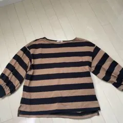 ジャーナルスタンダード　ボーダー　ベージュと黒