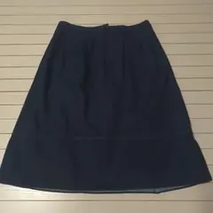 UNIQLO デニムフレアスカート ウエスト64cm