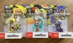 【新品未開封】 amiibo スプラトゥーン Nintendo 3点セット