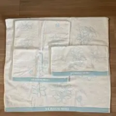 【新品・未使用品】HANAE MORI バスタオルとフェイスタオルセット