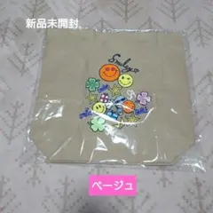 値引！新品未開封★サロンドアルファード　スマイリー クローバー　刺繍　バッグのサムネイル