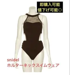 【新品 未使用】SNIDEL ブラック 水着 楽天市場】【SALE／45%OFF】フラワースウィムウェアー SNIDEL