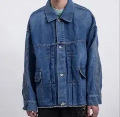 未使用・レア　doublet x1.5 RESIZED DENIM JACKET 未使用・レア doublet x1.5 RESIZED DENIM JACKET - メルカリ