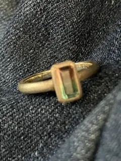 バイカラートルマリン　指輪（5号）