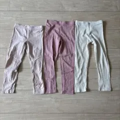 H&M レギンス 3枚 3-4Y