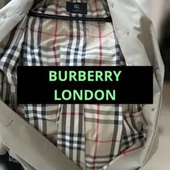 BURBERRY LONDON メンズ 脱着式ウールライナー付きトレンチコート