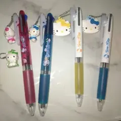 激レア 新品未使用】ハローキティ クリア ボールペン 平成レトロ