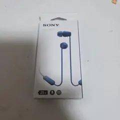 SONY WI-C100 ワイヤレスイヤフォン ブルー