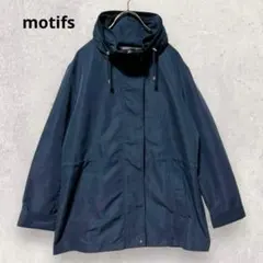 スタンドカラージャケット M ネイビー ナイロンジャケット シンプル 秋 冬