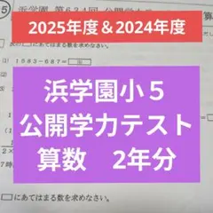 2026年最新】浜学園公開テスト小5の人気アイテム - メルカリ