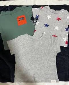 西松屋 男の子 baby Tシャツ 3枚セット
