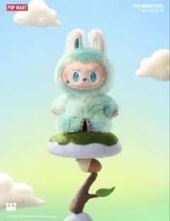 POPMART エナジー LUCK LABUBUラブブ 緑　平静