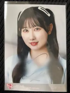 イコラブ 山本杏奈 笑顔のレシピ 直筆 イコラブ 山本杏奈 節約 11th cw 笑顔のレシピ ② 生写真 直筆