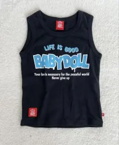 BABYDOLL ノースリーブタンクトップ 110