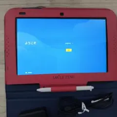 スマイルゼミ タブレット 電源,ペン,カバー付き SZJ-JS202 初期化済み
