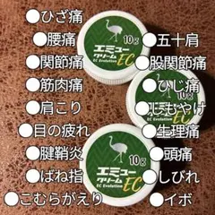 野口医学研究所 塗るグルコサミン エミュークリーム 関節痛 肩こり