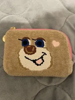 美品⭐︎ フェイラーラブラリー　ドアップテディガール　L字ポーチ