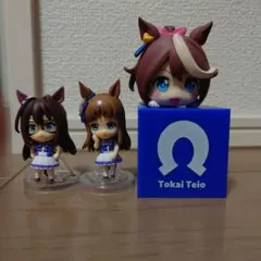 ウマ娘ひっかけフィギュア トウカイテイオー グラスワンダー エルコンドルパサー