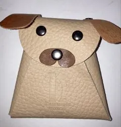 中澤鞄　本革犬の小物