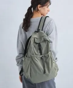 green label relaxingバックパック ソフトPCバッグ付オリーブのサムネイル