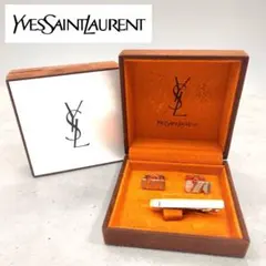 Yves Saint Laurent カフスボタン ネクタイピン セット