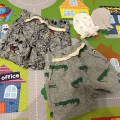 半ズボン パンツ 60 ベビー服 男の子 GAP