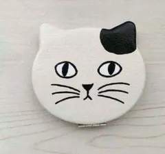 新品 松尾ミユキ コンパクト ミラー elliot 猫 ねこ ネコ キャット