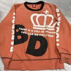 BABY DOLL トレーナー 140サイズ オレンジ