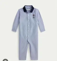 Ralph Lauren ベビー ロンパース 6M 青