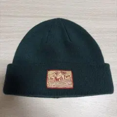 The North Face ニット帽 ダークグリーン FREE