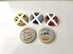 ジブリ　缶バッジ　刺繍バッジ