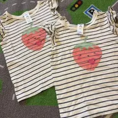 ベビー用 Tシャツ 双子