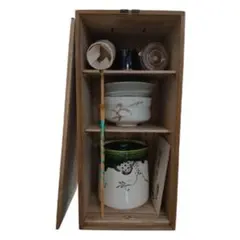 茶道具セット 木製収納箱入りのサムネイル