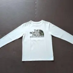 THE NORTH FACE ノースフェイス ロンT 白 キッズ 150