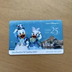 東京ディズニーシー25周年 JAL搭乗証明書のサムネイル