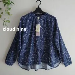 【新品】『cloud nine』リバティ柄　ブラウス　ゆったり　L