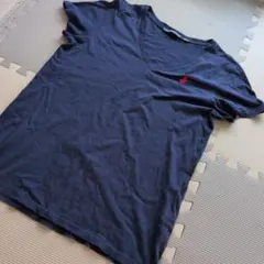 Polo Ralph Laurenネイビー Vネック Tシャツ M