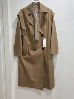 GU ジーユー 2WAYトレンチコート トレンチ　コート　ベスト