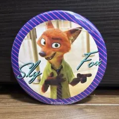 ズートピア ニック・ワイルド スタンド付き缶バッジ - メルカリ