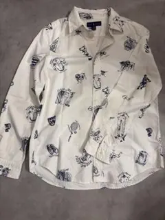 Polo Ralph Lauren 総柄シャツ XLオックスフォード 美品
