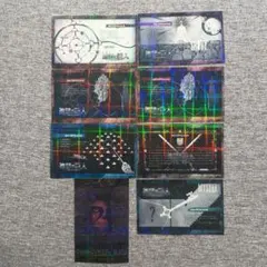 進撃の巨人 一番くじG賞 H賞 ホログラムステッカー シール アイキャッチ8点