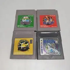 ポケモン ゲームボーイソフト 緑 赤 ピカチュウ 銀 まとめ売り