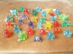 ポケモン クリア素材 ガチャガチャ フィギュア 年代物 平成レトロ