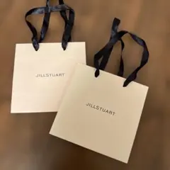 JILL STUART ショッパー ショップ袋 2個セット 美品