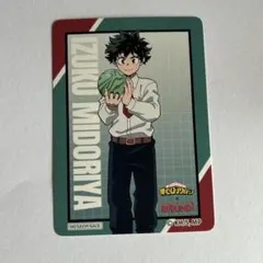 【非売品】ヒロアカ　ラウンドワンコラボカード　緑谷出久