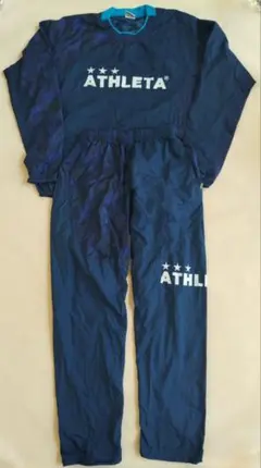 ATHLETA ピステ・ウィンドブレーカー ネイビー　上下　Ｌサイズ