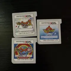 妖怪ウォッチゲームソフトセット（スシ・テンプラ・スキヤキ・白犬隊