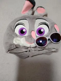 ディズニーズートピアニックジュディファンキャップサングラスセット